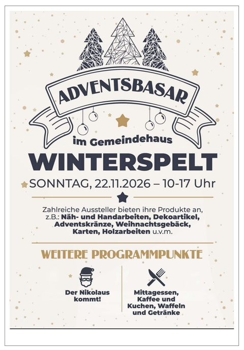 Adventsbasar