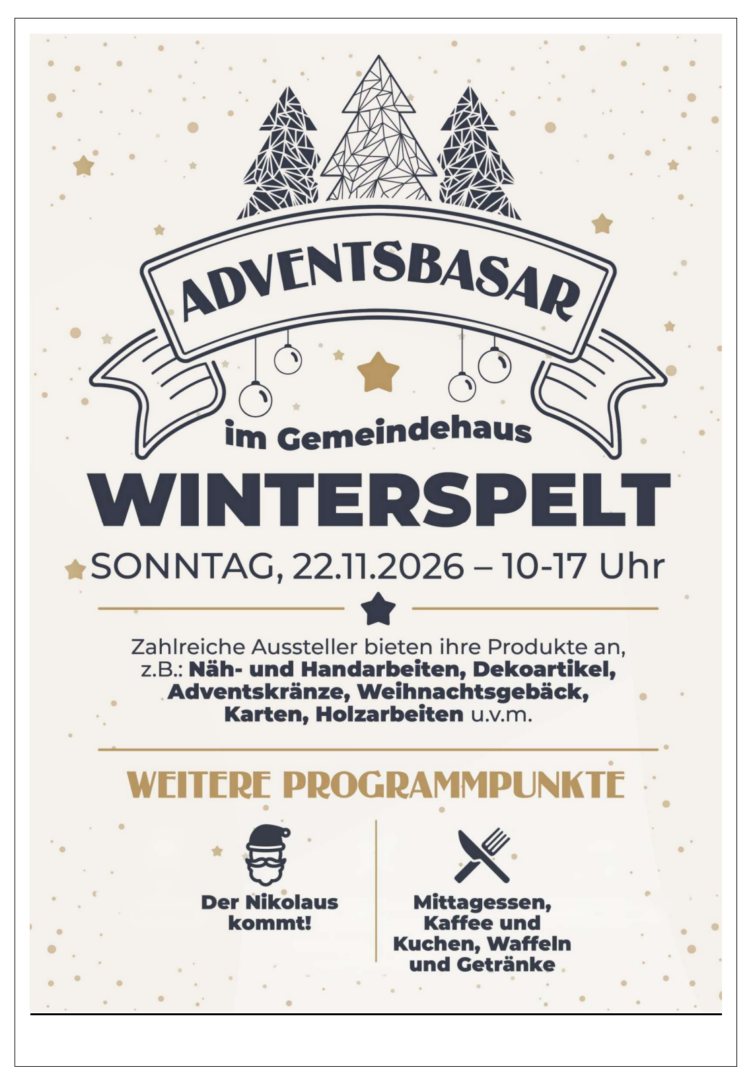 Adventsbasar